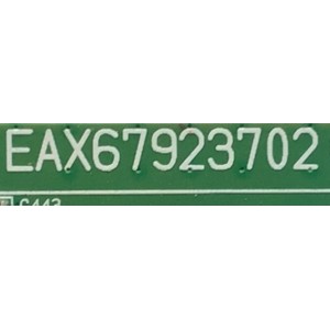 MAIN PARA TV LG / NUMERO DE PARTE EBU65164402 / EAX67923702 / 65064402 / 88854402 / 9JPMXL10-0014 / G098W070B7 / MODELO 43LT560H0UA.AUSSLJM